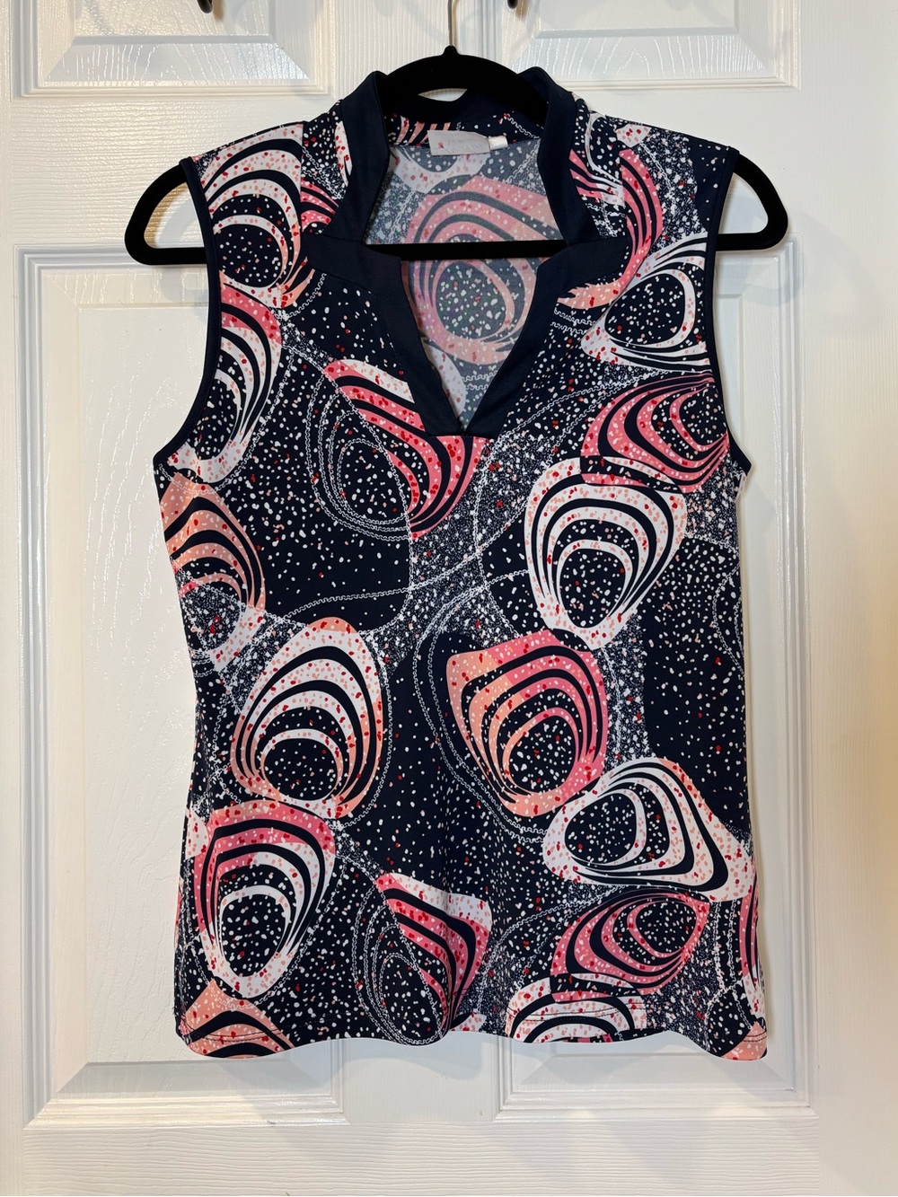 🇨🇦 Dexim Golfwear Sleeveless Women's Patterned Golf Shirt